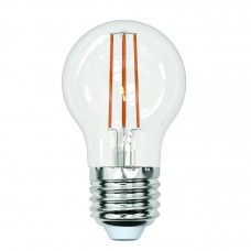 Лампа светодиодная филаментная (UL-00005907) Uniel E27 13W 3000K прозрачная LED-G45-13W/3000K/E27/CL PLS02WH