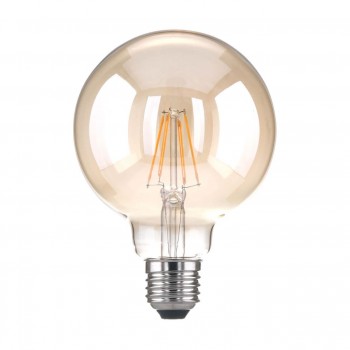 Лампа светодиодная филаментная Elektrostandard E27 6W 3300K прозрачная 4690389041464 (ГЕРМАНИЯ)
