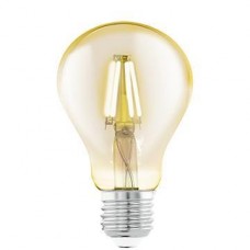 Лампа светодиодная Eglo филаментная E27 4W 2200К янтарь 11555