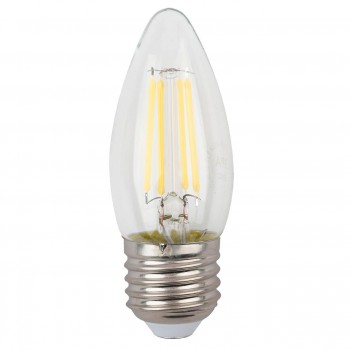 Лампа светодиодная филаментная ЭРА E27 11W 2700K прозрачная F-LED B35-11w-827-E27 Б0046986 (РОССИЯ)