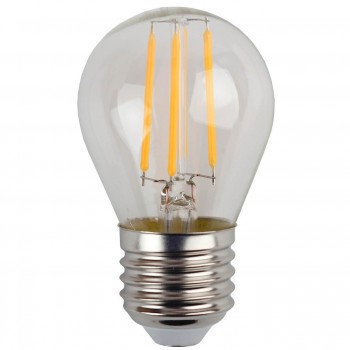 Лампа светодиодная филаментная ЭРА E27 11W 2700K прозрачная F-LED P45-11w-827-E27 Б0047013 (РОССИЯ)