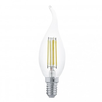 Лампа светодиодная филаментная E14 4W 2700К прозрачная 11497 (Австрия)