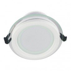 Встраиваемый светодиодный светильник Lumina Deco Saleto LDC 8097-ROUND-GL-12WSMD-D160 WT