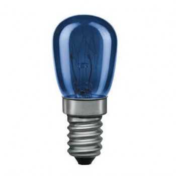Лампа накаливания миниатюрная TV Paulmann Е14 15W синяя 81010 (ГЕРМАНИЯ)