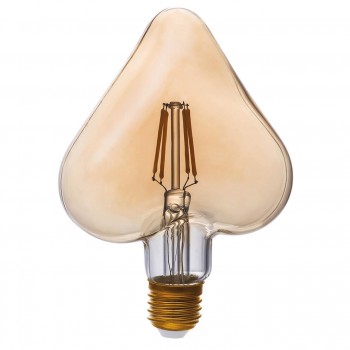 Лампа светодиодная филаментная Thomson E27 4W 1800K сердце прозрачная TH-B2189 (ФРАНЦИЯ)