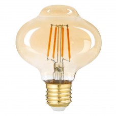 Лампа светодиодная филаментная Thomson E27 4W 1800K груша прозрачная TH-B2187