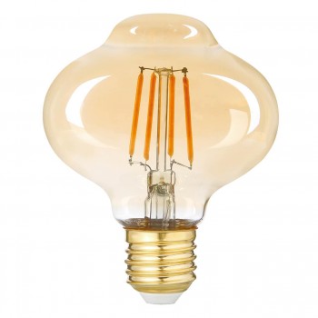 Лампа светодиодная филаментная Thomson E27 4W 1800K груша прозрачная TH-B2187 (ФРАНЦИЯ)