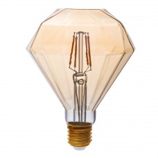 Лампа светодиодная филаментная Thomson E27 4W 1800K бриллиант прозрачная TH-B2196