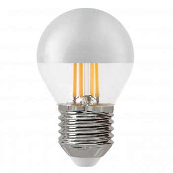 Лампа светодиодная филаментная Thomson E27 4W 4500K шар прозрачная TH-B2376 (ФРАНЦИЯ)