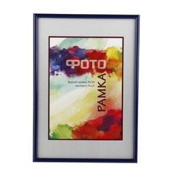 Фоторамка Image Art 6008-11/F цв. синий , размер 30*45 (6) (6/264) Б0012718 (РОССИЯ)