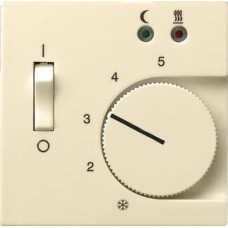 Лицевая панель Gira System 55 термостата теплого пола кремовый глянцевый 149401