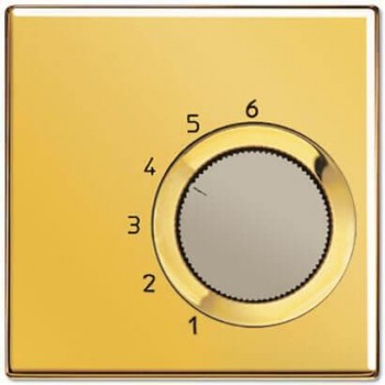Накладка термостата комнатного Jung LS 990 блеск золота GOTR236PL (ГЕРМАНИЯ)