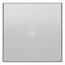 Лицевая панель ABB Sky выключателя карточного с подсветкой серебристый алюминий 2CLA851400A1301