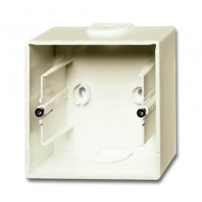 Коробка для накладного монтажа 1-постовая ABB Basic55 слоновая кость 2CKA001799A0971