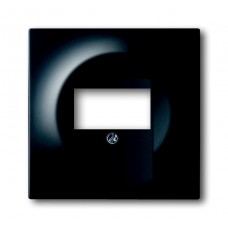 Лицевая панель ABB Impuls розетки USB чёрный бархат 2CKA001753A0148