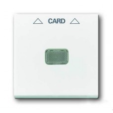 Лицевая панель ABB Basic55 выключателя карточного альпийский белый 2CKA001710A3864