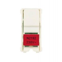 Светодиодный блок подсветки 2-полюсного выключателя ABB Zenit красный 2CLA219200N1001