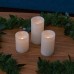 Фигурка светодиодная «Свеча» 7,5х15,1см Uniel ULD-F050 Warm White Candle Set3 UL-00007256 (КИТАЙ)