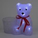 Светодиодная фигура ЭРА медвежонок с корзинкой ENIOF - 12 Б0047974 (РОССИЯ)