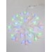 Подвесной светодиодный светильник «Снежинка» Uniel ULD-H4040-048/DTA RGB IP20 Snowflake UL-00007250 (КИТАЙ)