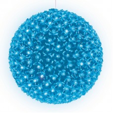 Подвесной светильник «Шар с цветами сакуры» d=27см (09576) ULD-H2727-300/DTA LIGHT BLUE IP20