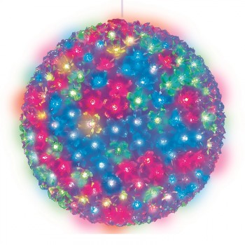 Подвесной светильник «Шар с цветами сакуры» d=27см (09577) ULD-H2727-300/DTA RGB IP20 (Китай)