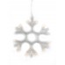 Подвесной светодиодный светильник «Снежинка» Uniel ULD-H1819-012/STA/3AAA Warm White IP20 Snowflake UL-00007251 (КИТАЙ)