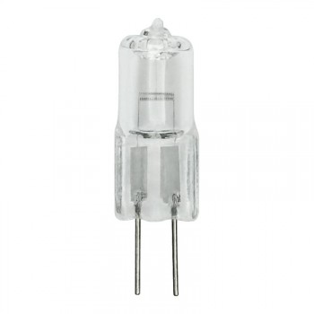 Лампа галогенная (02585) G4 35W капсульная прозрачная JC-220/35/G4 CL (Китай)