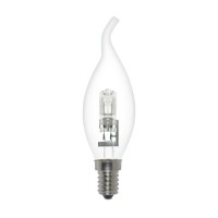 Лампа галогенная Uniel (01079) E14 42W свеча на ветру прозрачная HCL-42/CL/E14 flame