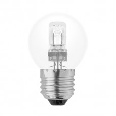 Лампа галогенная Uniel (05217) E27 28W прозрачная HCL-28/CL/E27 globe