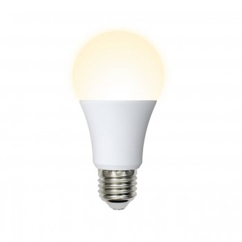 Лампа светодиодная диммируемая (10692) E27 11W 3000K шар матовый LED-A60-11W/WW/E27/FR/DIM/O (Китай)