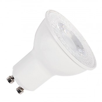 Лампа светодиодная диммируемая GU10 7,2W 3000K прозрачная 1001562 (ГЕРМАНИЯ)