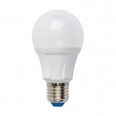 Лампа светодиодная Uniel диммируемая (UL-00004287) E27 10W 3000K матовая LED-A60 10W/3000K/E27/FR/DIM PLP01WH