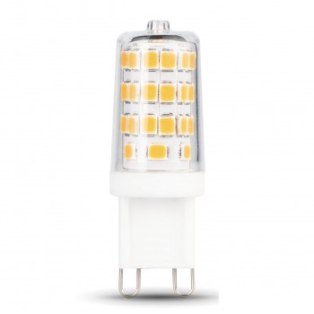 Лампа светодиодная диммируемая G9 3W 4100K кукуруза прозрачная 107309203 (Россия)