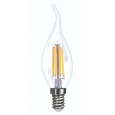 Лампа светодиодная Voltega диммируемая E14 6W 4000K прозрачная VG10-CW35E14cold6W-FD 7081