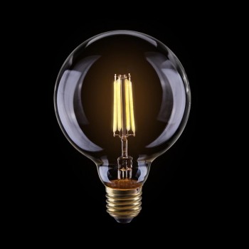 Лампа светодиодная диммируемая E27 4W 2800К шар прозрачный VG10-G95Cwarm4W 7014 (Германия)