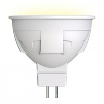 Лампа светодиодная диммируемая (UL-00003991) GU5.3 6W 3000K матовая LED-JCDR 6W/WW/GU5.3/FR/DIM PLP01WH (Китай)