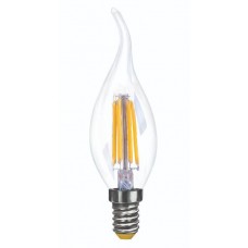 Лампа светодиодная Voltega диммируемая E14 6W 2800K прозрачная VG10-CW35E14warm6W-FD 7080