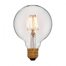 Лампа светодиодная Sun Lumen диммируемая E27 4W 1800K шар прозрачный 056-779