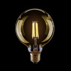 Лампа светодиодная Voltega диммируемая E27 4W 2800К шар золотой VG10-G95Gwarm4W 7013