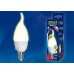 Лампа светодиодная диммируемая (UL-00004299) E14 7W 3000K матовая LED-CW37 7W/3000K/E14/FR/DIM PLP01WH (Россия)