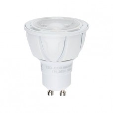 Лампа светодиодная Uniel диммируемая (08701) GU10 6W 3000K JCDR матовая LED-JCDR-6W/WW/GU10/FR/DIM/38D