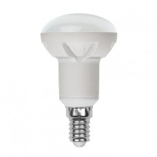 Лампа светодиодная Uniel диммируемая (08707) E14 6W 4500K рефлектор матовая LED-R50-6W/NW/E14/FR/DIM