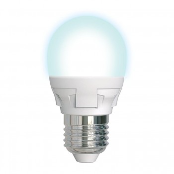 Лампа светодиодная диммируемая (UL-00004301) E27 7W 4000K матовая LED-G45 7W/4000K/E27/FR/DIM PLP01WH (Россия)