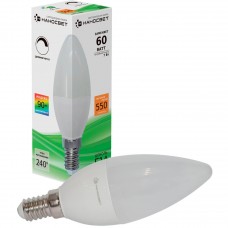 Лампа светодиодная диммируемая Наносвет E14 7W 2700K матовая LE-CD-D-7/E14/927 L248