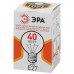 Лампа накаливания ЭРА E27 40W прозрачная ДШ 40-230-E27-CL (Россия)
