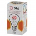 Лампа накаливания ЭРА E27 40W 2700K прозрачная A50 40-230-Е27-CL Б0039121 (РОССИЯ)