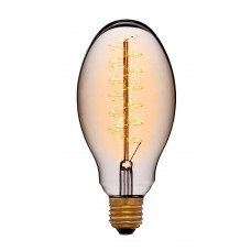 Лампа накаливания Sun Lumen E27 60W груша прозрачная 053-686