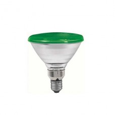 Лампа накаливания Paulmann рефлекторная PAR38 Е27 80W конус зеленый 27283