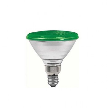 Лампа накаливания рефлекторная PAR38 Е27 80W конус зеленый 27283 (Германия)